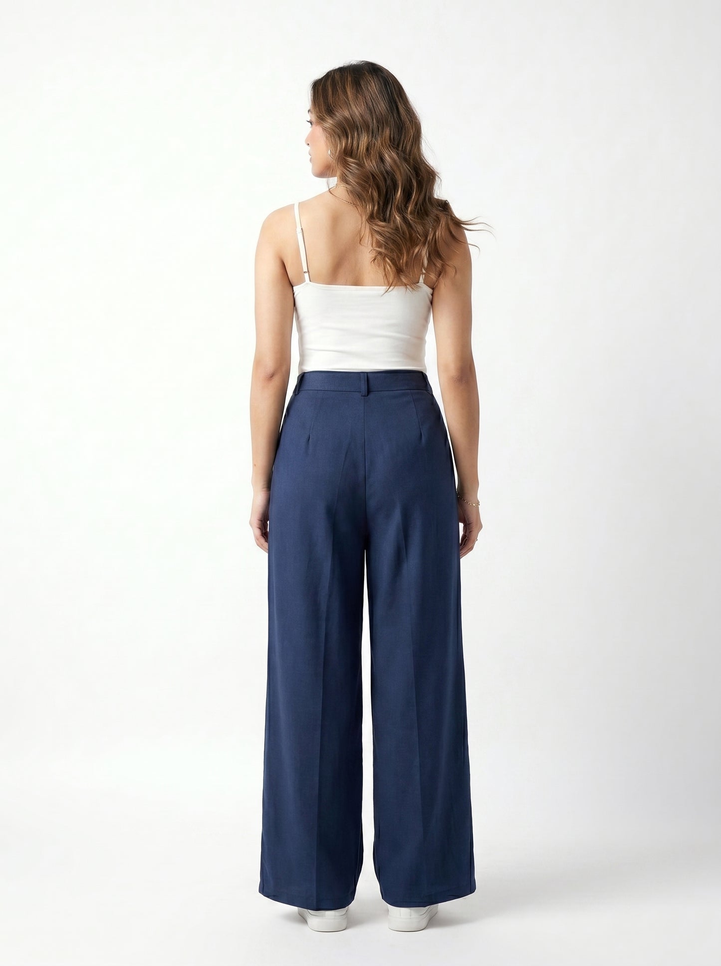 Soft Power Trousers Navy Blue