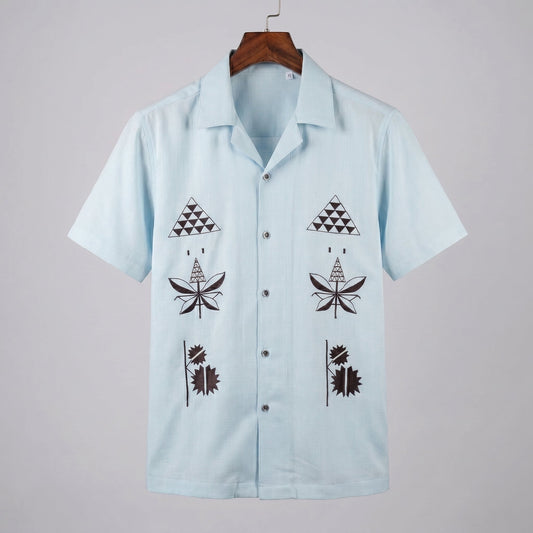 Cuban Shirt blue
