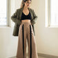 Contrast Tie Trousers