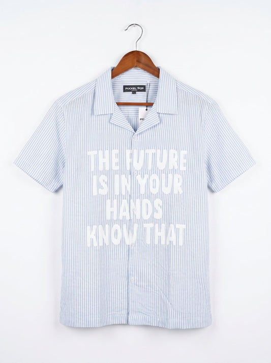 Unisex Know Your Future Shirt Blue