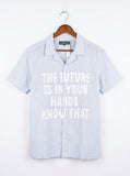 Unisex Know Your Future Shirt Blue