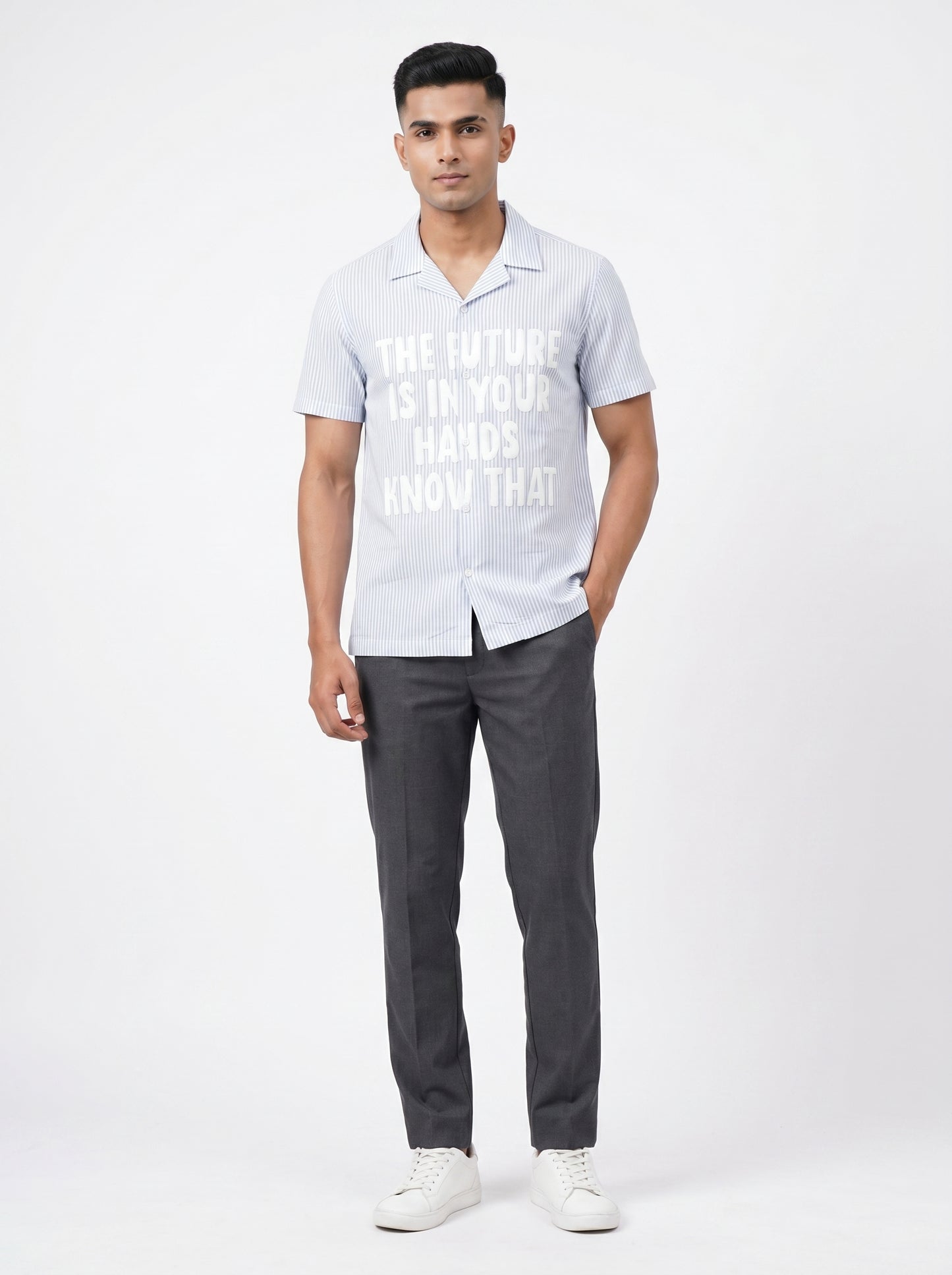 Unisex Know Your Future Shirt Blue