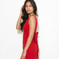 Red Alert Bow Dress
