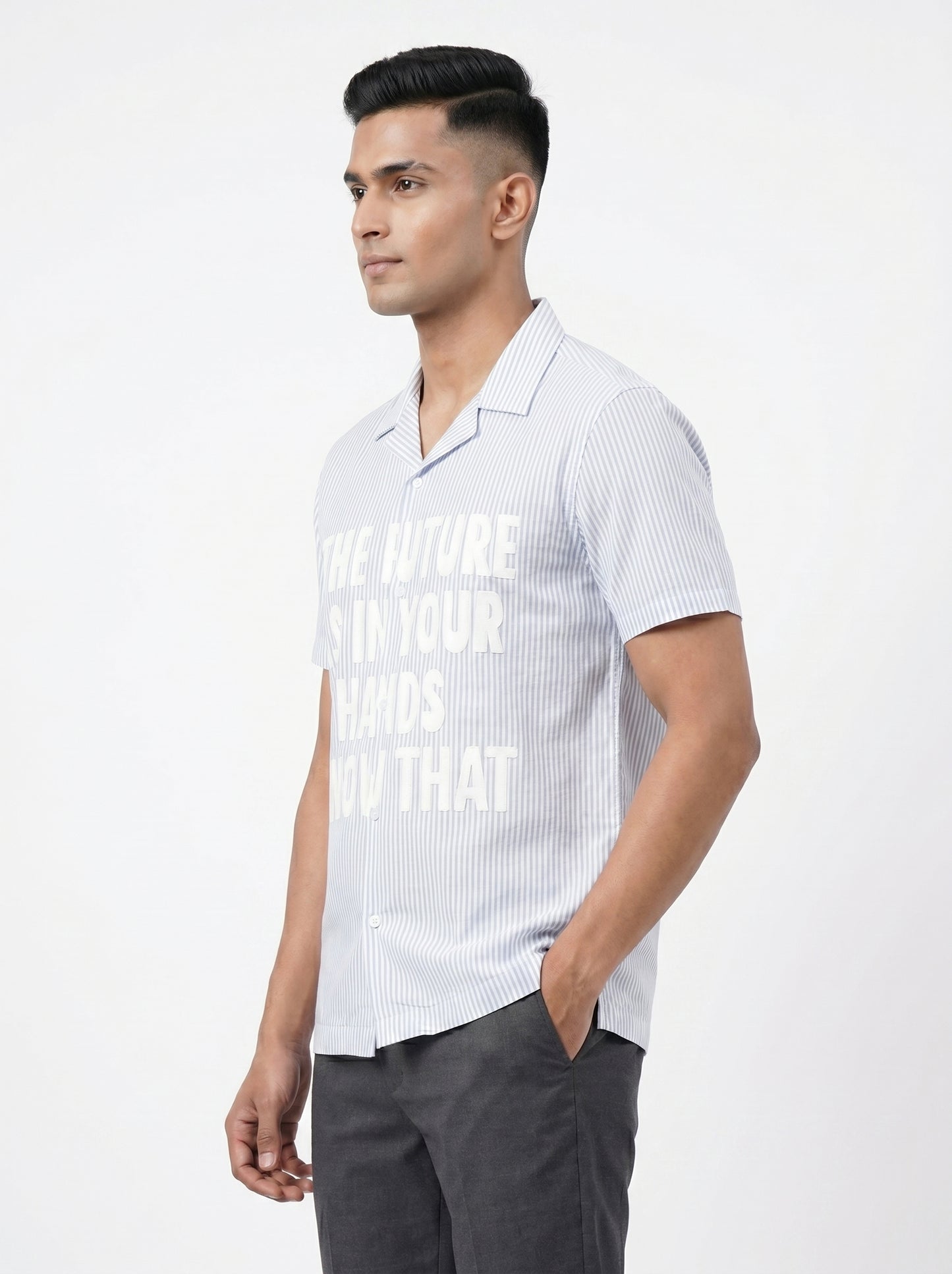 Unisex Know Your Future Shirt Blue