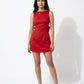 Red Alert Bow Dress