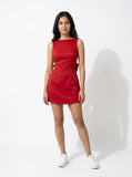 Red Alert Bow Dress
