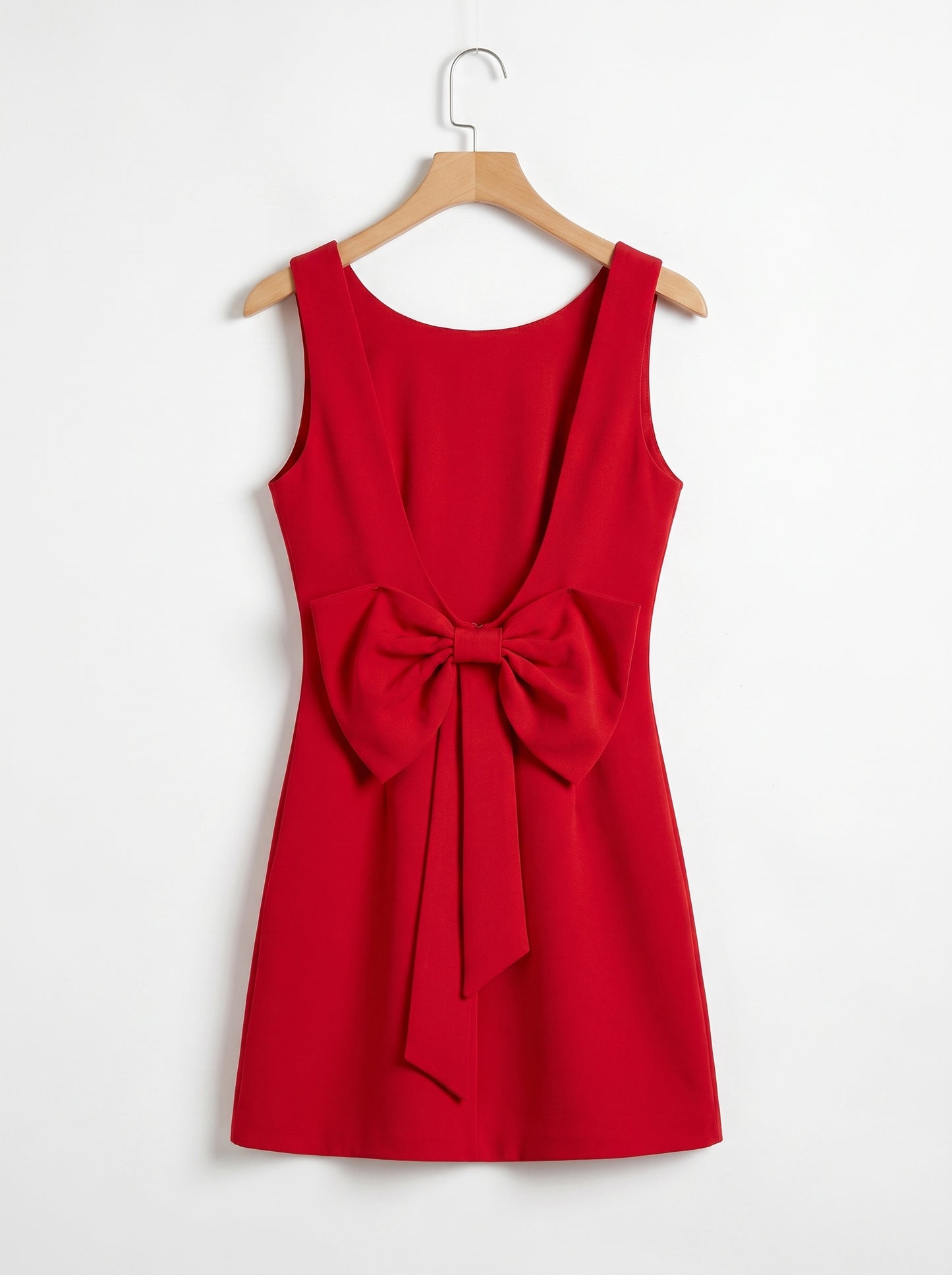 Red Alert Bow Dress