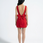 Red Alert Bow Dress